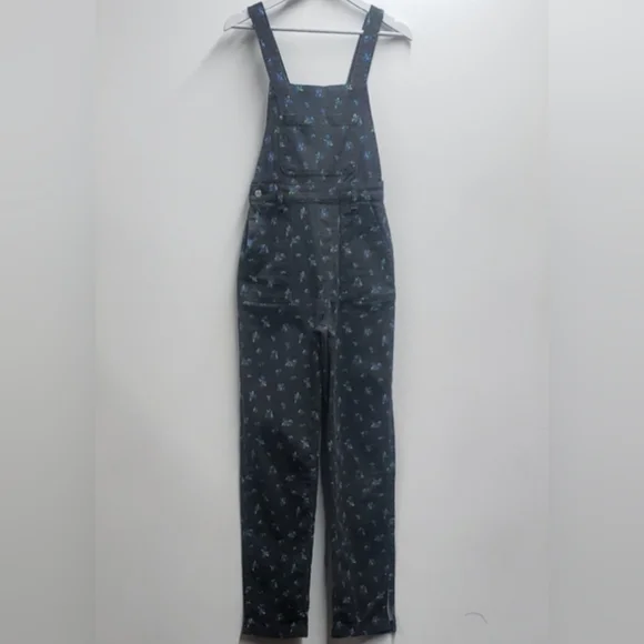 WeWoreWhat | Pants & Jumpsuits | Weworewhat Slouchy Slit Overalls  display picture 1